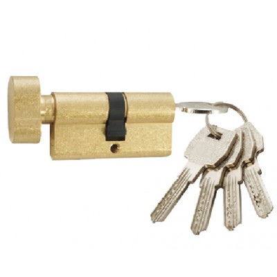 European Door Lock Cylinder With Knob(Thumbturn)