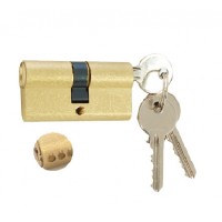 Euro Profile Brass Lock Cylinder With Sealing Pins In Up-side