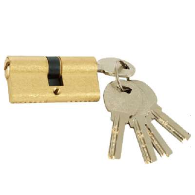 Euro Profile 80mm 90mm 100mm Door Lock Cylinder With 5 Computer Keys